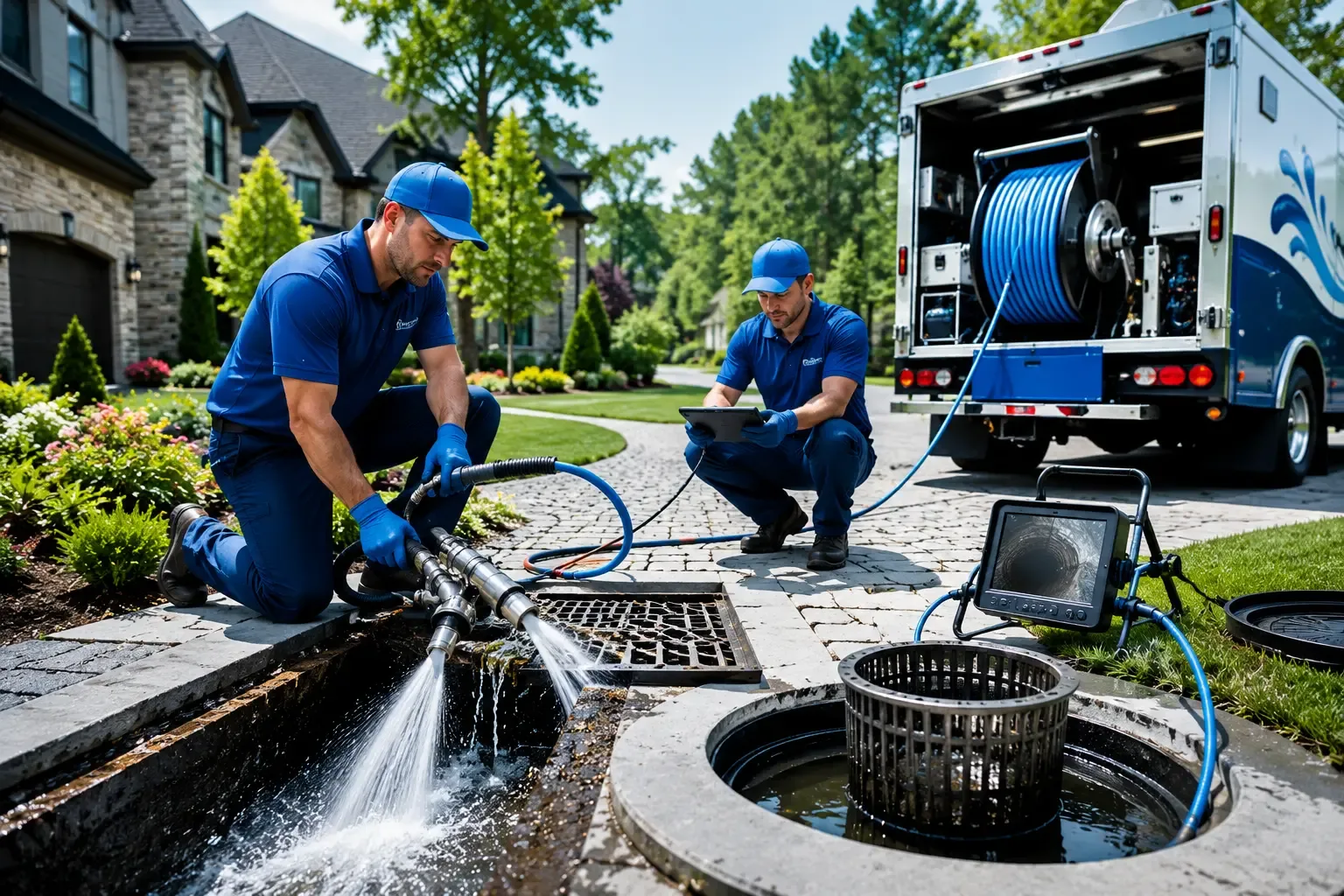 Local outdoor drain cleaning professionals in Oaks, PA